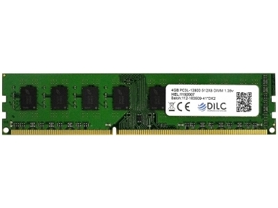 DIMM DILC 4GB DDR3 PC3L-12800 1600MHz 240PIN 1.35v CL11 DILC128004GBD-DR-LV