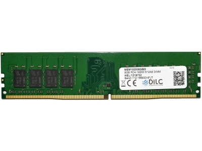 DIMM DILC RAM DDR4 8GB DDR4 PC4-19200 2400MHz Single Rank 512x8 CL17 DILC192008GBD-SR