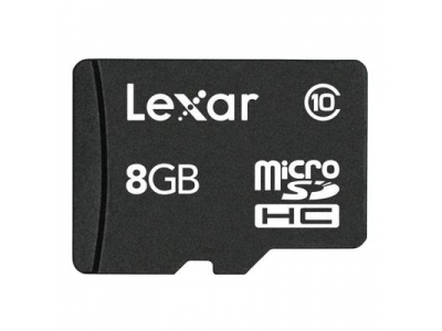 MEMORY CARD 8GB LEXAR micro-sd classe 10 LSDMI8G