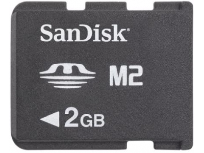 MEMORY CARD Stick M2 2GB SANDISK SDMSM2-002G-E11
