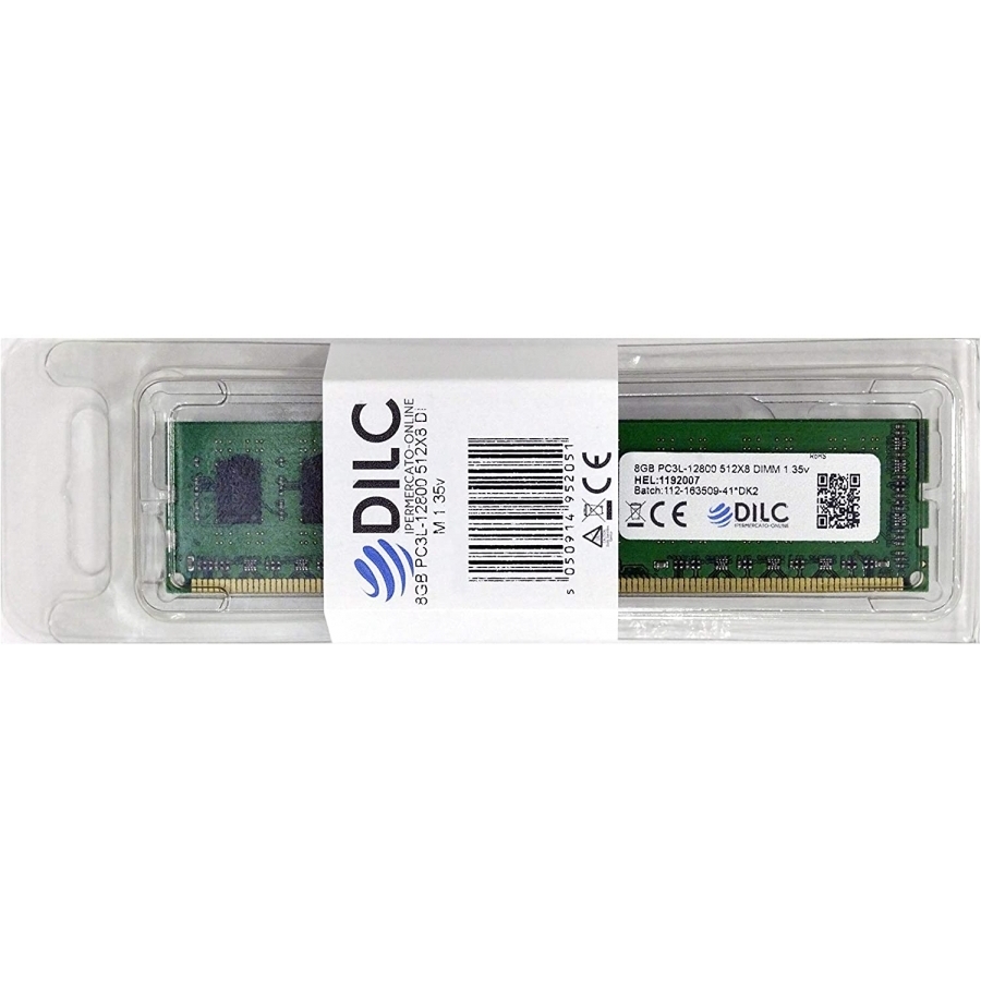 DIMM DILC 8GB DDR3 PC3L-12800 1600MHz 240PIN 1.35v CL11 MAG_DILC128008GBD-LV