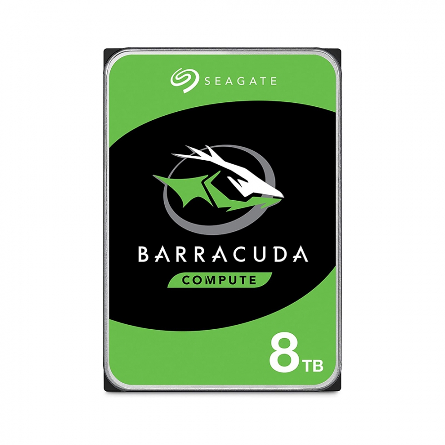 Hard Disk - SEAGATE Barracuda Interno 3,5'', 8TB, SATA da 6 GBit/s, 3,5
